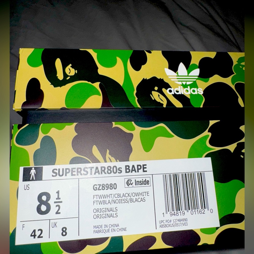 BAPE EMPTY BOX GENUINE